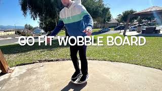  Go Fit Wobble Board Review (Balance Board)