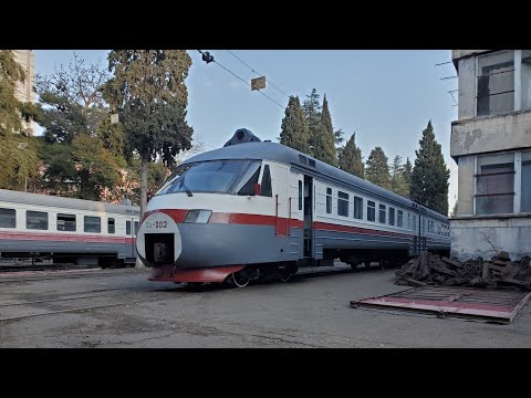 საქართველოს რკინიგზის მატარებლები Trains of the Georgian Railways Поезда Грузинской железной дороги