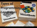 Types of Programming Languages|Visual Basic Programming