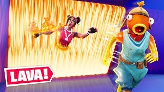 Fortnite Escape The Lava Challenge! (Lava Run)