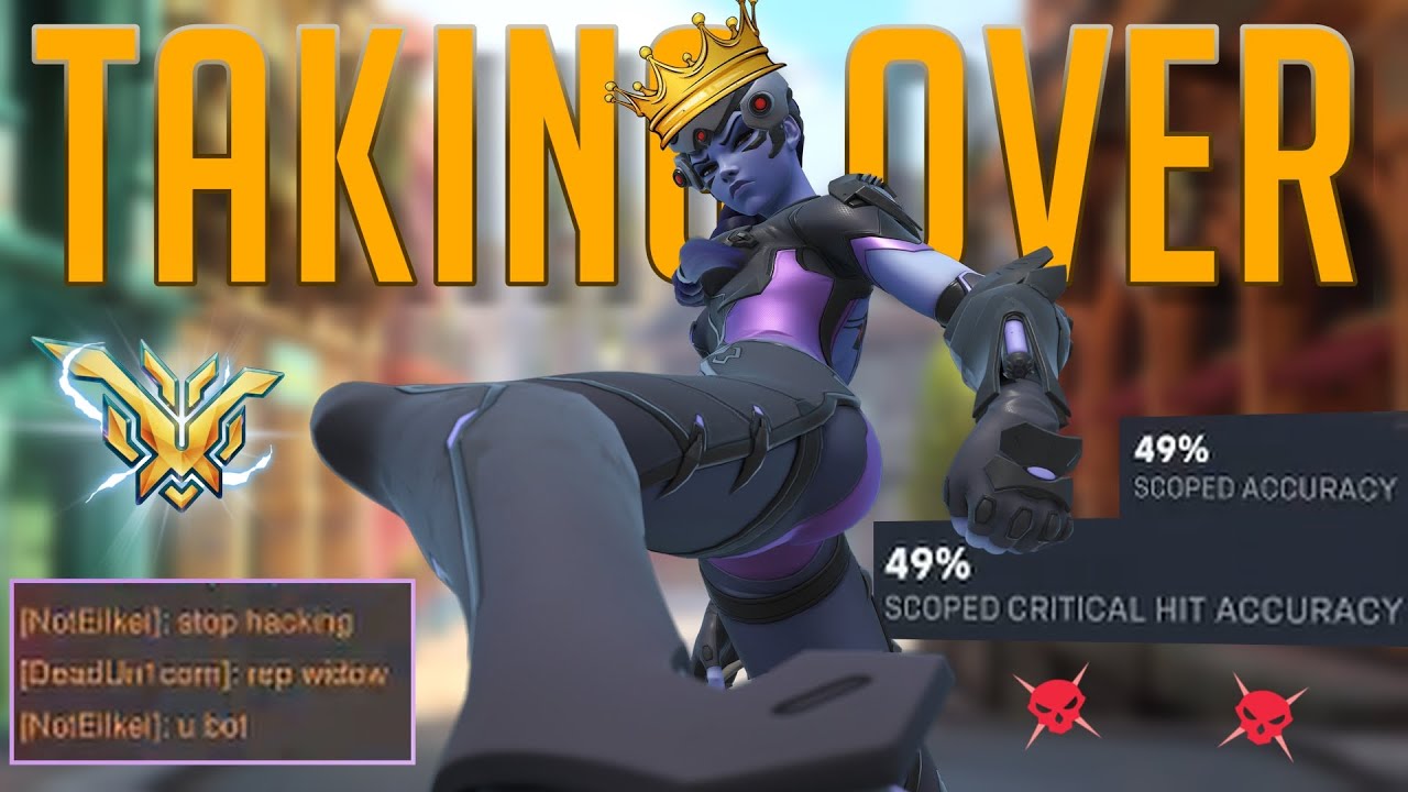 When Widowmaker takes OVER the lobby - Overwatch 2