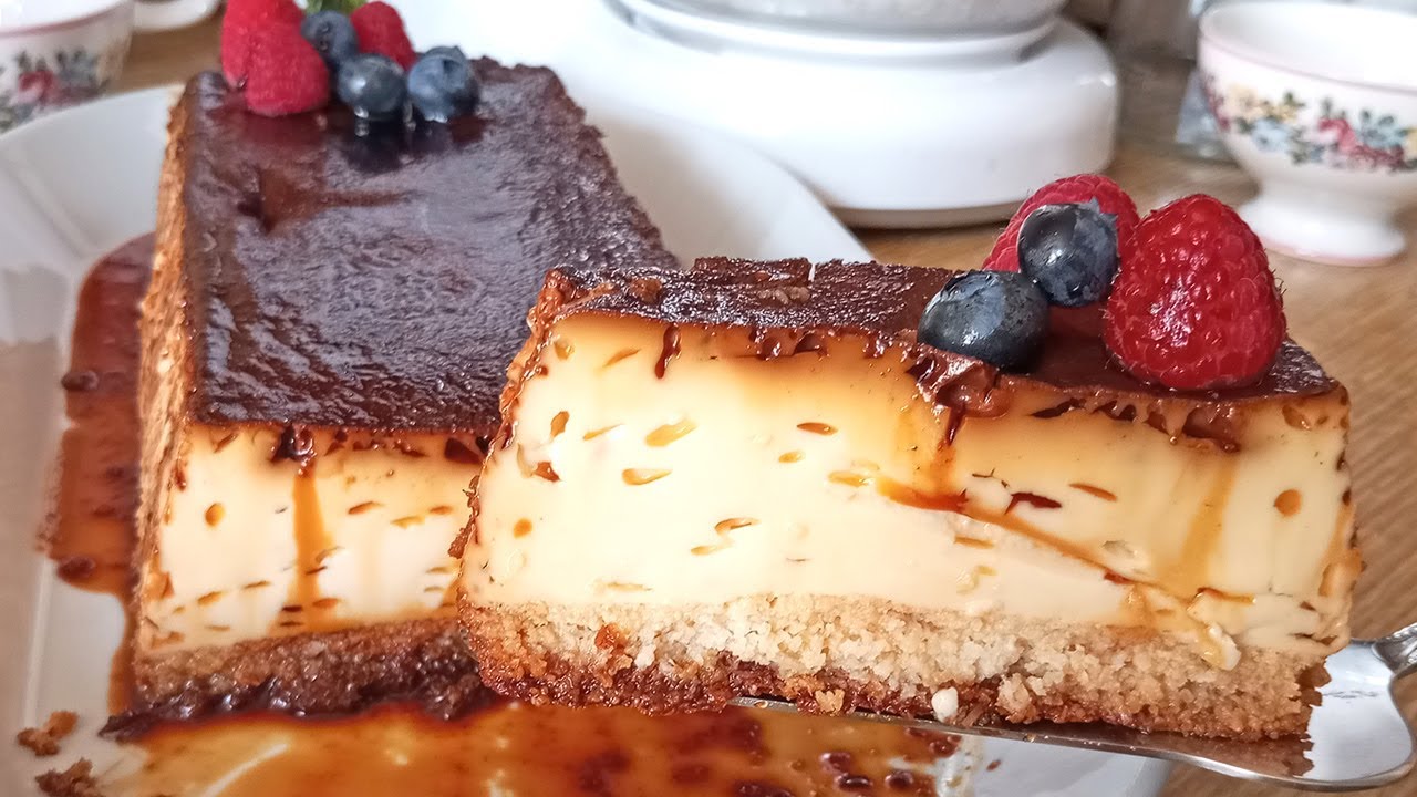 ✨‼️FLAN DE COCO DELICIOSO. Fácil, con 4 ingredientes || HOMEMADE COCONUT FLAN, with 4 ingredients🍮