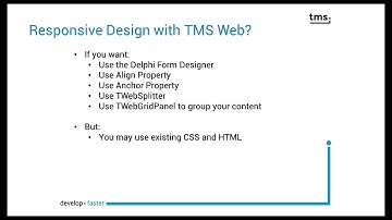 TMS WEB Core: Alignment and anchors