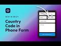 New in Brizy Cloud: Int Dialing Code Phone Form Element