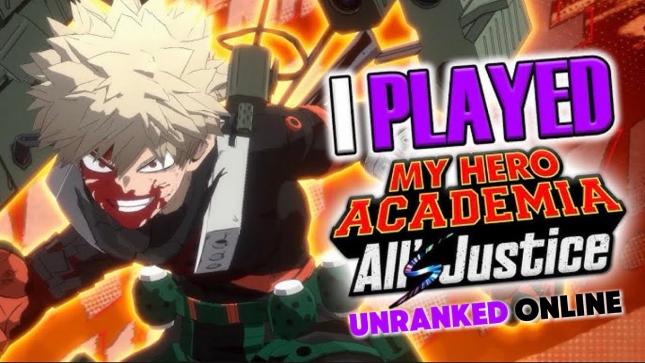 My First My Hero Academia All’s Justice Unranked Online Game Play