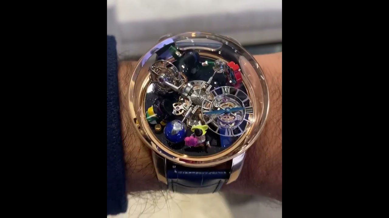 On Wrist: Jacob & Co Astronomia Alec Mônpoly Tourbillon Rose Gold