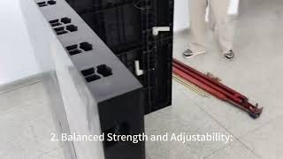 ABS Adjustable Plastic-Steel Formwork: Revolutionize Your Construction Efficiency!