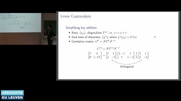 COSIC seminar – Ultrametric Integral Cryptanalysis – Michiel Verbauwhede (KU Leuven)