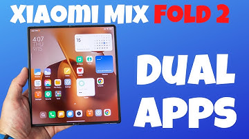 Xiaomi Mix Fold 2 Dual Apps How to use duplicate Facebook, Messenger, Instagram