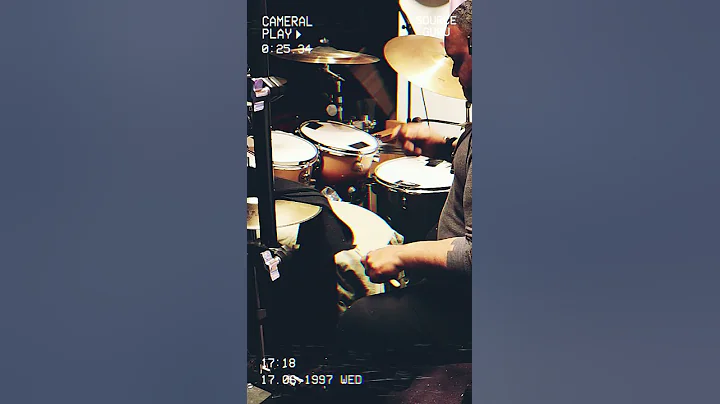 Jeff Hodges practicing drum rudiments to Chance th...