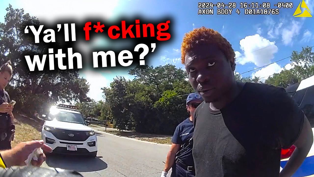 Argument Over Fried Chicken Turns Into Police Arrest - YouTube