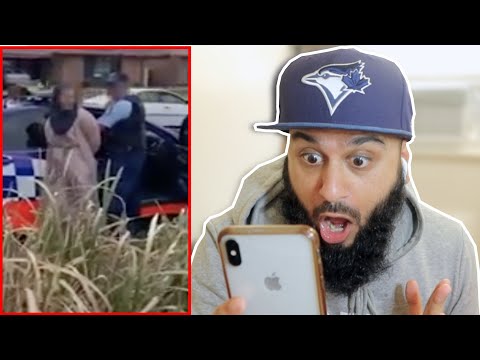 HIJABI WOMAN SPITS ON POLICE OFFICERS FACE!
