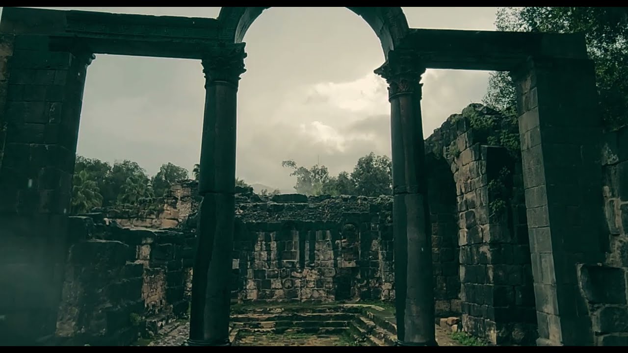 טבילה בעין ג'ונס וסיור בחורבות חמת גדר העתיקה