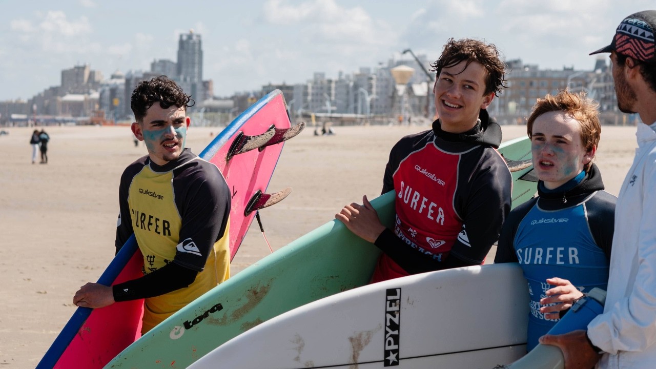 Surf Rippers Hart Beach Young Rippers Surf Training - YouTube