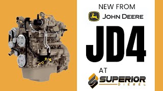 The NEW John Deere JD4 Engine