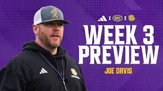 Week 3 Pregame | Head Coach Joe Davis | Western Illinois Football