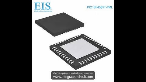 Sell PIC18F4585T-I/ML of Microchip Technology
