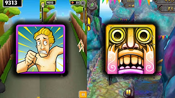 Streaker Run Vs Temple Run 2 Holi Festival - Endless Run Gameplay Android iOS