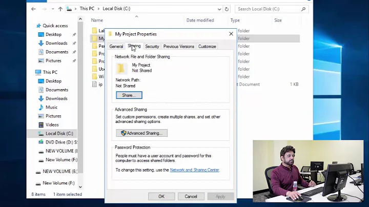 How to Set Permissions on WIndows Server 2016