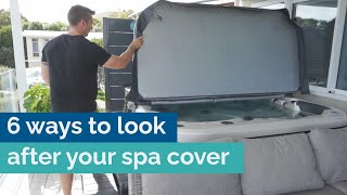 How to look after your spa cover