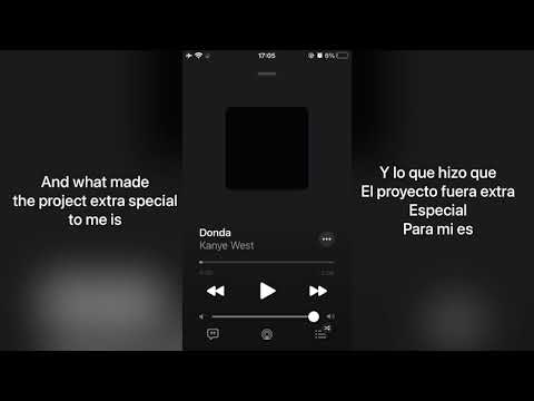 Kanye west - Donda (lyrics video)