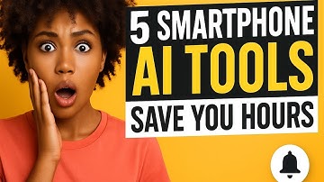 5 Smartphone AI Tools That’ll Save You HOURS of work Today!