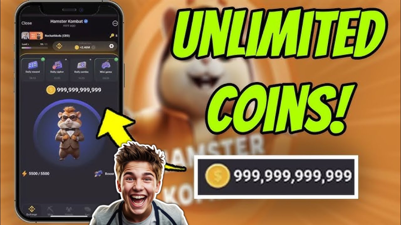 Hamster Kombat Hack in 2024? 🐹 How To Get Free Coins in Hamster Kombat (WITHDRAW ALL)