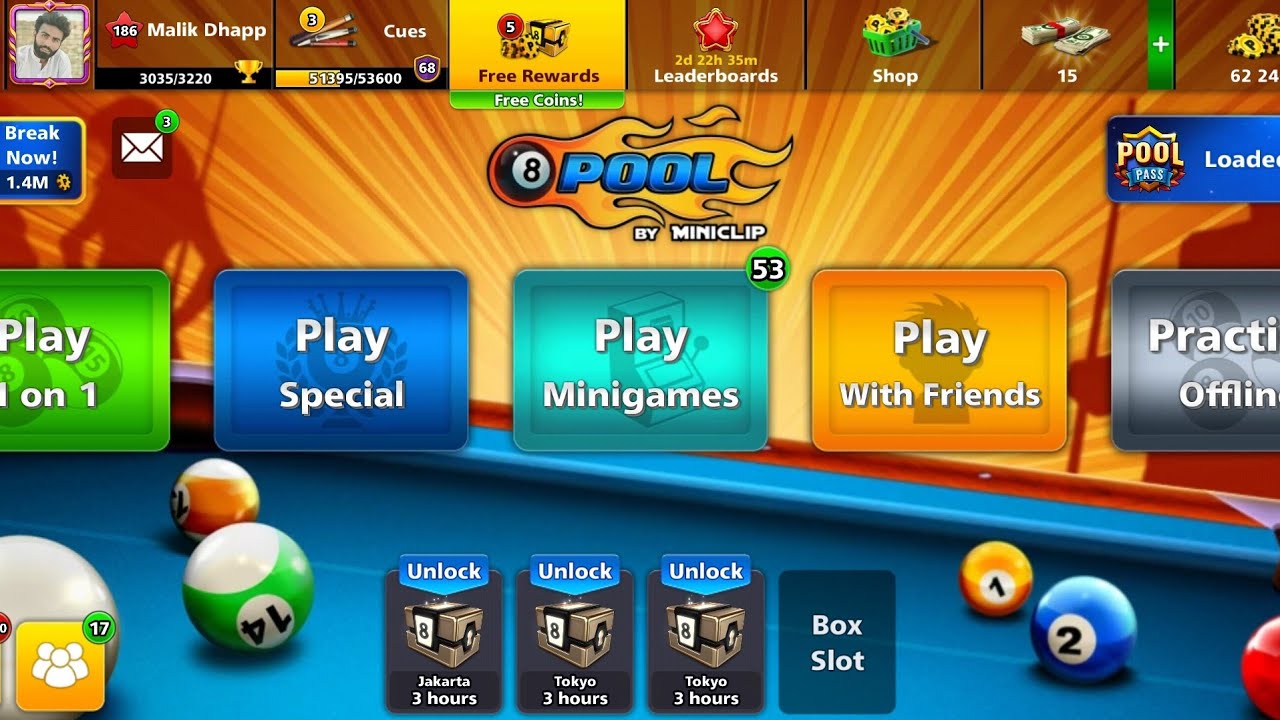 Image of video the 8 Ball Pool Game is live! 8