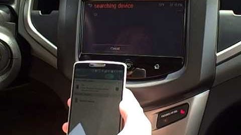 How To: Pair Your Android Phone to 2015 Chevy Sonic Indianapolis IN