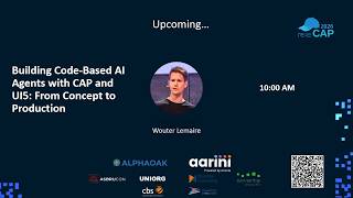 reCAP 2026: Building Code-Based AI Agents with CAP and UI5: From Concept to Production