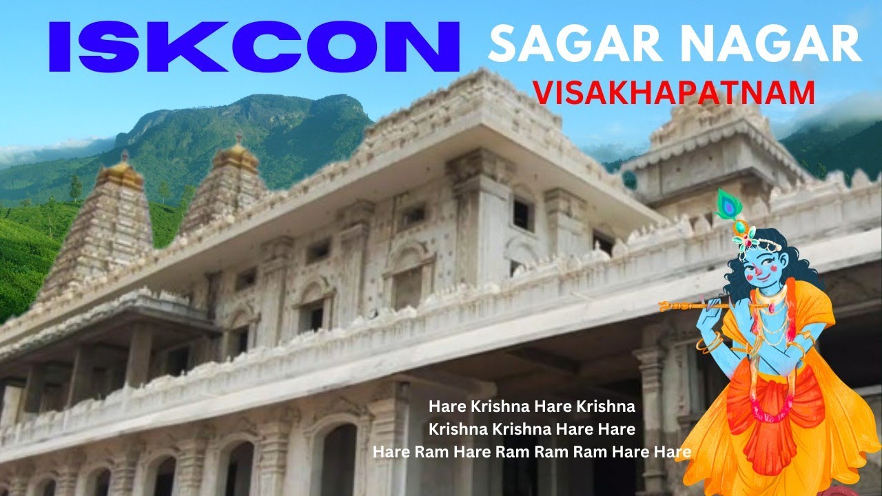 A Beautiful ISKCON Temple In Sagar Nagar, Vizag