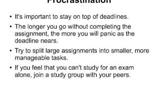 Tips for a being a successful college student