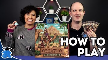 Assyria: Second Edition - Official How to Play. Complete, Clear, Concise Board Game Tutorial