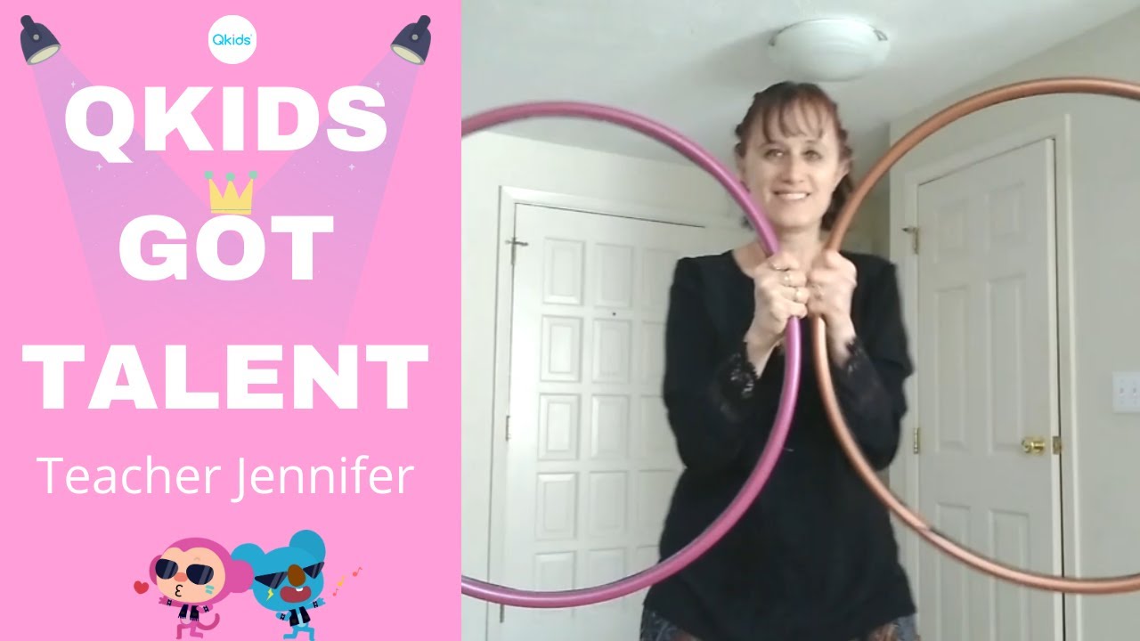 Hula Hooping by Teacher Jennifer | Qkids Got Talent 2021
