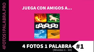 🎉Juega con amigos a 4 Fotos 1 Palabra #1 (Niveles 1-10) screenshot 1