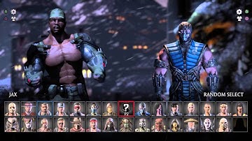 MKX: Secret Predator Themed Skin Interactions with Jax & Johnny Cage
