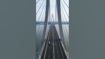 Cầu Vàm Cống nối liền Cần Thơ và Đồng Tháp #shorts #vietnam #cantho #dongthap #mini3pro