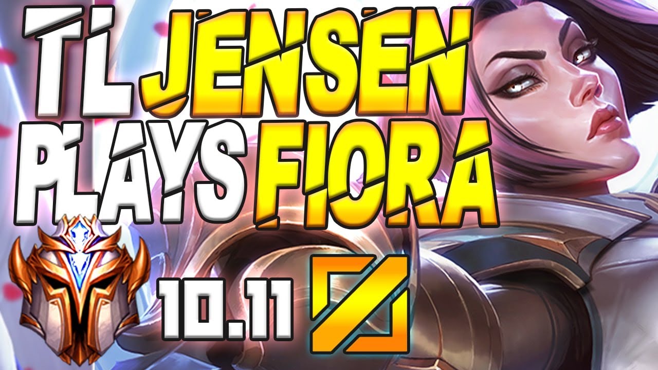 Team Liquid Jensen Plays Fiora vs Irelia Mid Lane - 10