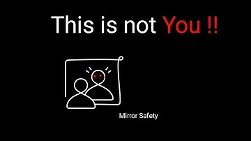 Your Reflection Is Not You" | Mirror Safety - Analog Horror