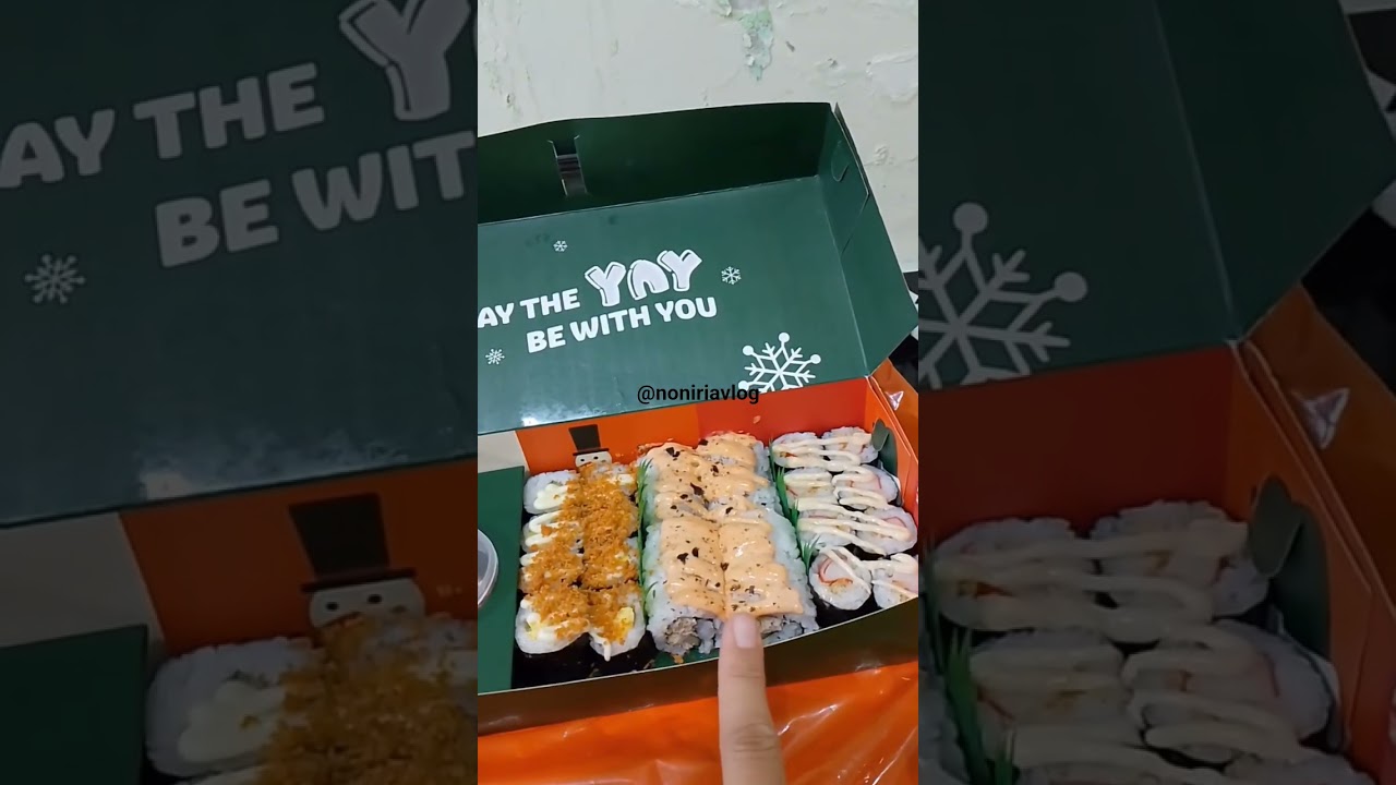 nyobain murashi platter dr sushi yay😊 