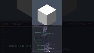 Cubed — CSS art