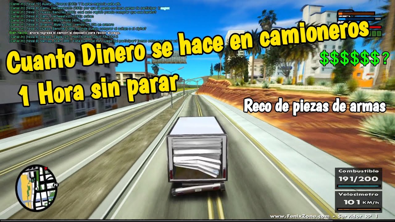 Soy Camionero durante 1 Hora Sin Parar en Fenix Zone