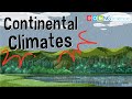 Continental Climates Characteristics and Adaptations