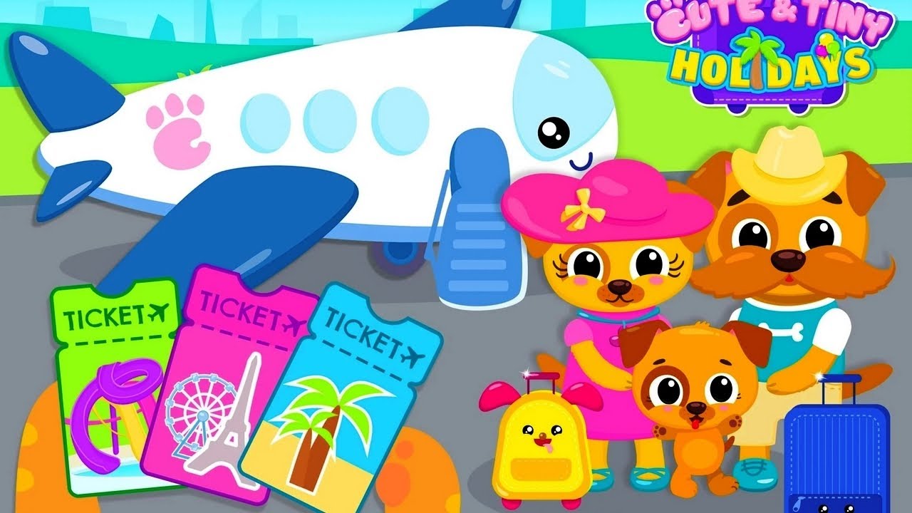 Cute & Tiny Holidays, Summer Family Travel - Play Fun Pet Care & Prepare for Holiday Travel