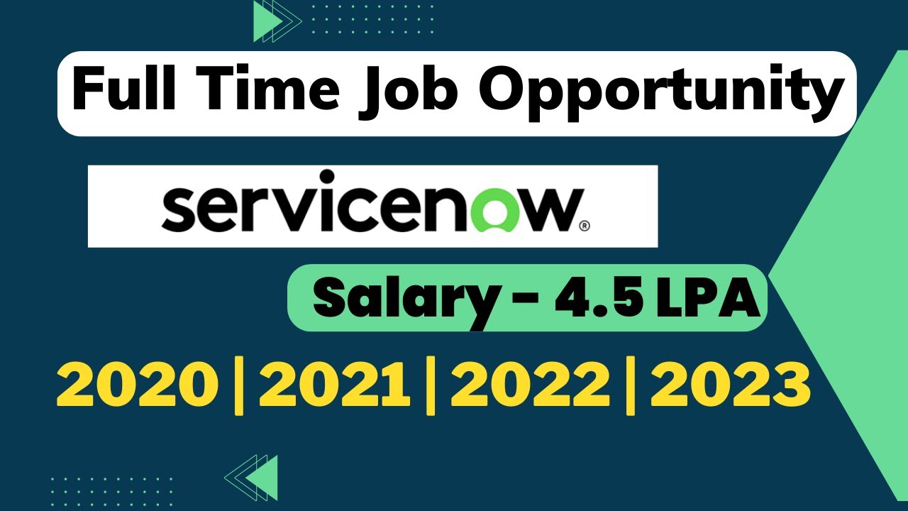 Servicenow Testing Jobs