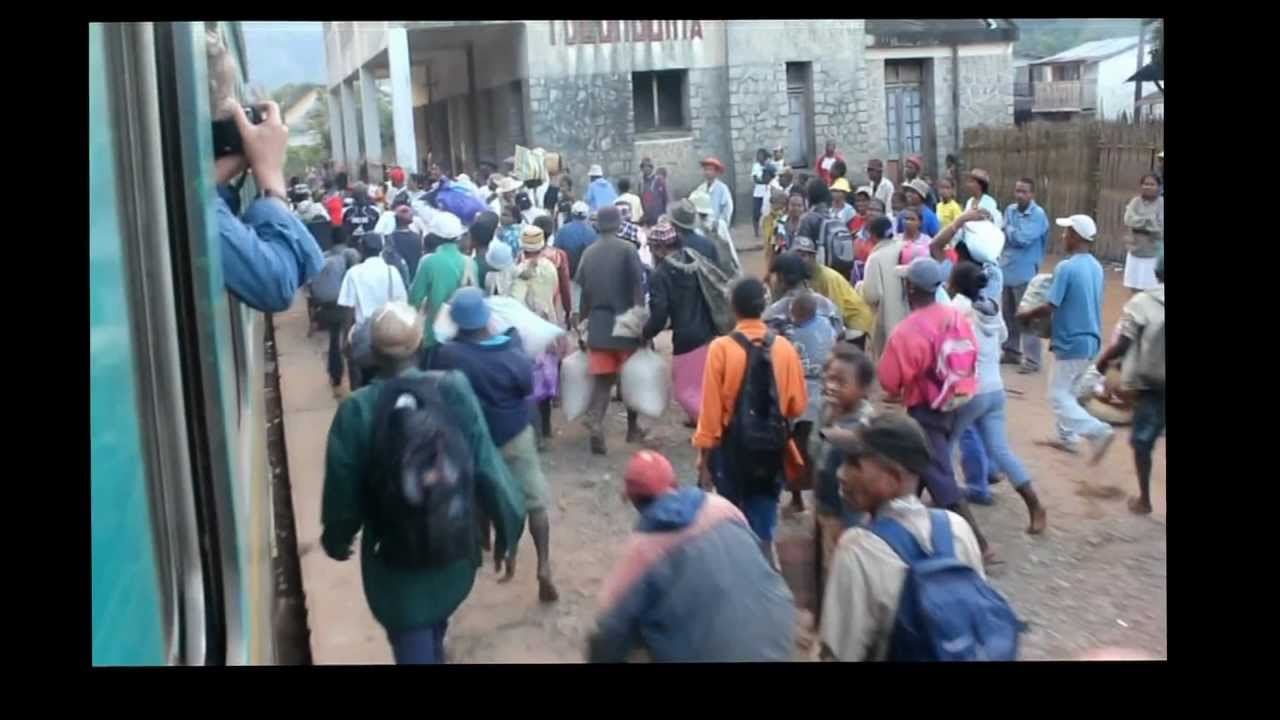 By train from Manakara to Fianarantsoa (Madagascar)