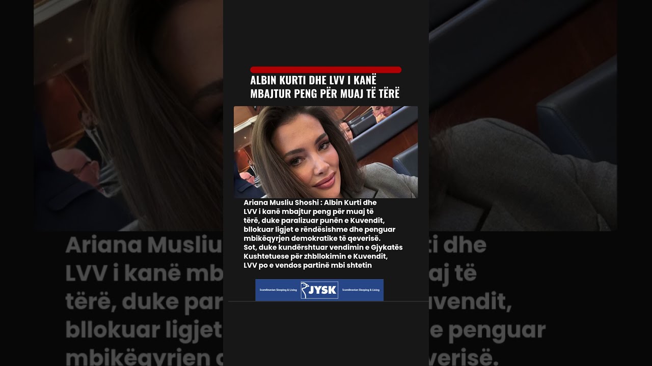 Albin Kurti Dhe LVV I Kan Mbajtur Peng