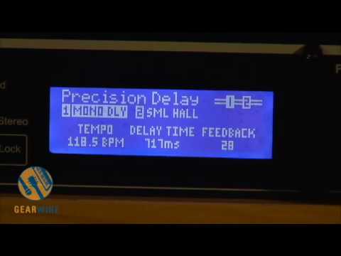 Lexicon MX400XL Effects Processor Demonstration