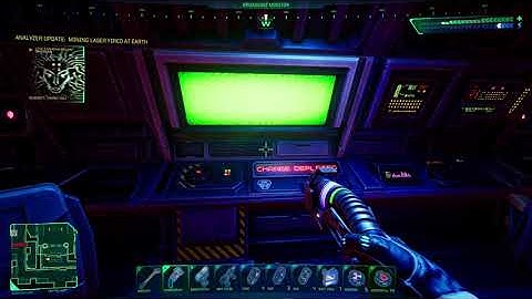 System Shock Remake (2023): Press Button to Laser the Earth