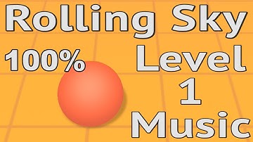 Rolling Sky Level 1 100% Complete